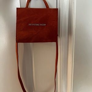 Burnt Orange Brandon Blackwood purse